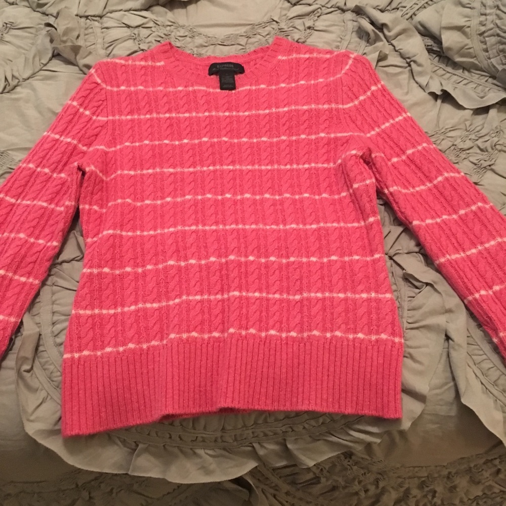 Express • Hot Pink Cashmere Blend • Size M